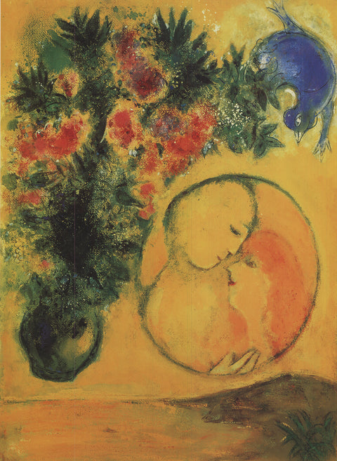 MARC CHAGALL Sun and Mimosa, 1994