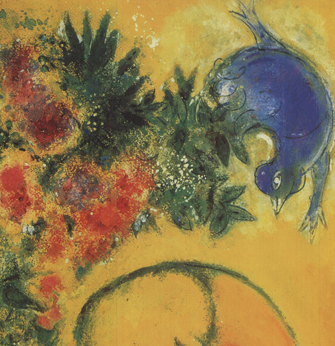 MARC CHAGALL Sun and Mimosa, 1994