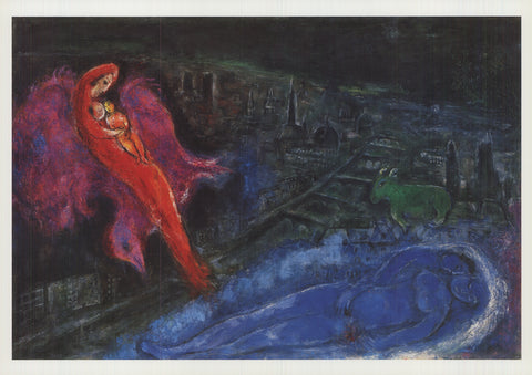 MARC CHAGALL The Seine Bridges, 1994