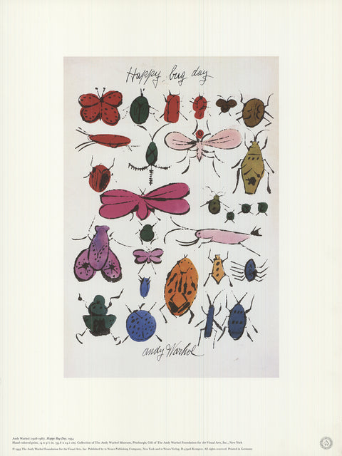 ANDY WARHOL Happy Bug Day, 1993