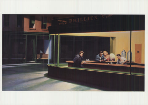 GOTTFRIED HELNWEIN Boulevard of Broken Dreams II (Nighthawks), 1992