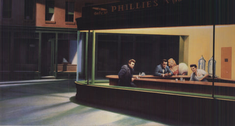 GOTTFRIED HELNWEIN Boulevard of Broken Dreams II (Nighthawks), 1992