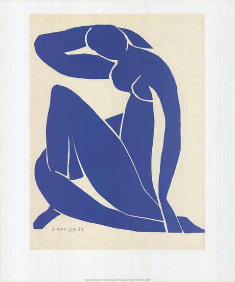 HENRI MATISSE Blue Nude II, 2001