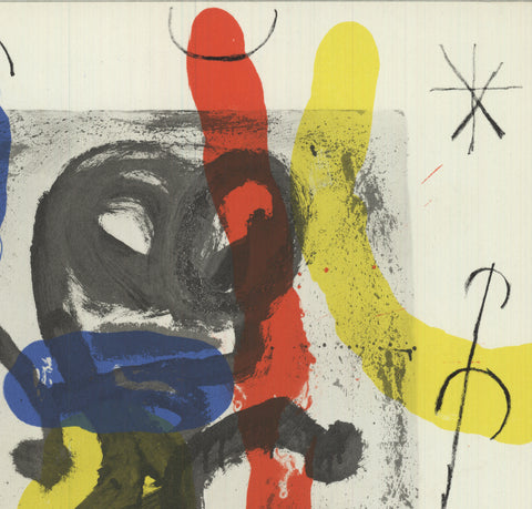 JOAN MIRO Abstract from DLM number 169, 1967