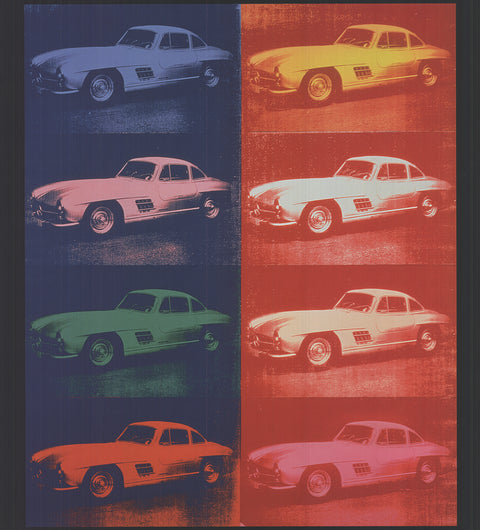 ANDY WARHOL Mercedes-Benz 300 SL Coupe, 2010