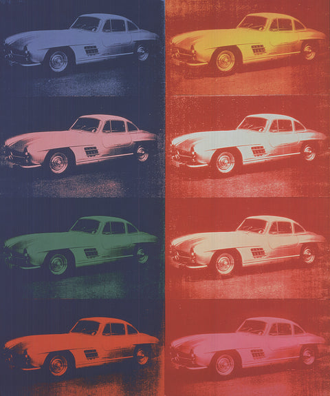 ANDY WARHOL Mercedes-Benz 300 SL Coupe, 2010