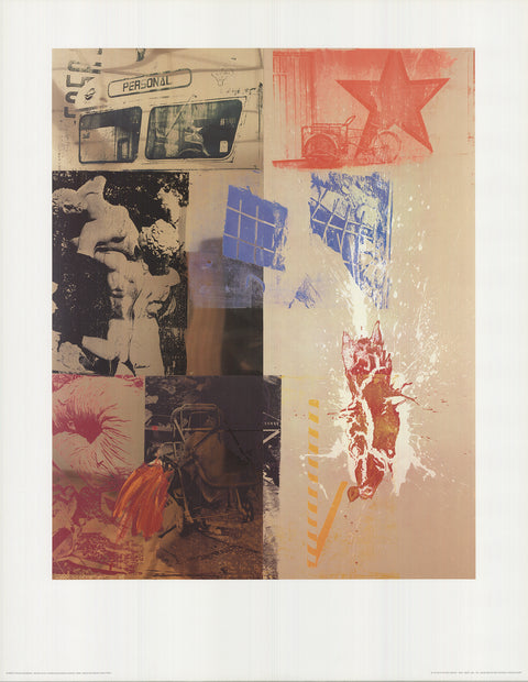 ROBERT RAUSCHENBERG Favor Rites (No Text), 1994