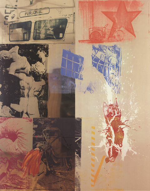 ROBERT RAUSCHENBERG Favor Rites (No Text), 1994