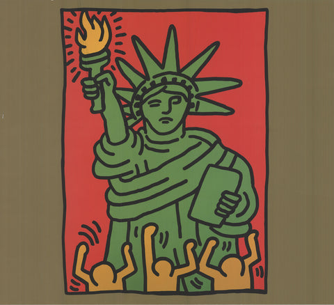 KEITH HARING Statue of Liberty, 2010