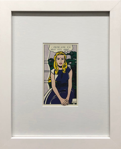 ROY LICHTENSTEIN I Know..Brad, 1992