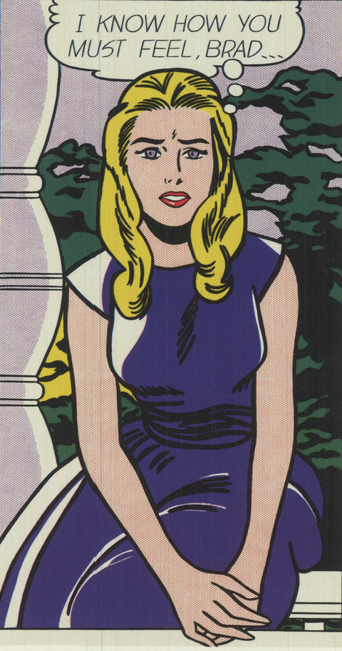 ROY LICHTENSTEIN I Know..Brad, 1992