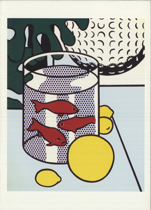 ROY LICHTENSTEIN Still Life with Goldfish Bowl, 1980