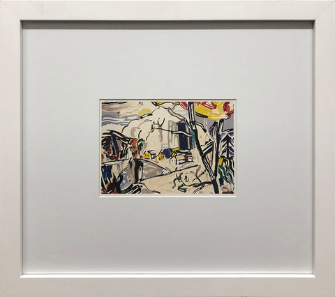 ROY LICHTENSTEIN Mountain Village, 1980