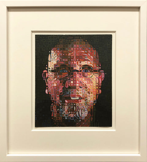 CHUCK CLOSE Self-Portrait, 2012