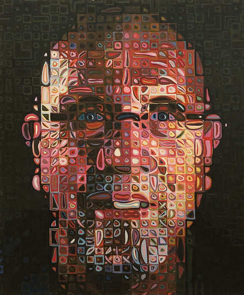 CHUCK CLOSE Self-Portrait, 2012