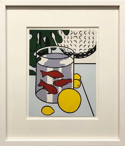 ROY LICHTENSTEIN Still Life with Goldfish Bowl, 1988