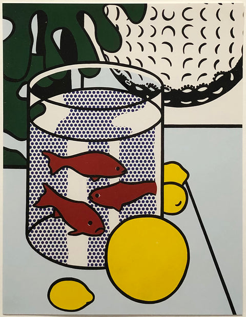 ROY LICHTENSTEIN Still Life with Goldfish Bowl, 1988