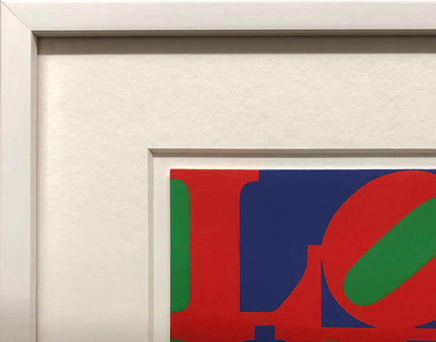 ROBERT INDIANA Love Red, Blue, Green, 1993