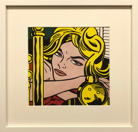 ROY LICHTENSTEIN Blonde Waiting, 1988