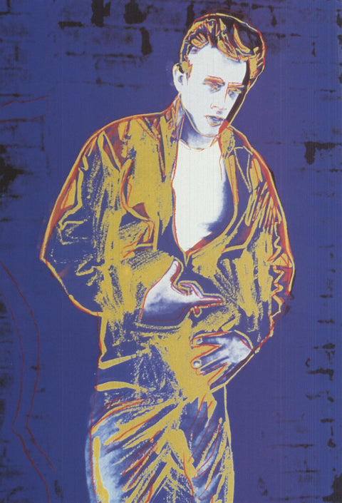 ANDY WARHOL Ads: Rebel Without a Cause (James Dean), 1990