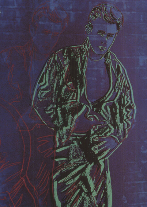 ANDY WARHOL Ads: Rebel Without a Cause (James Dean), 1990