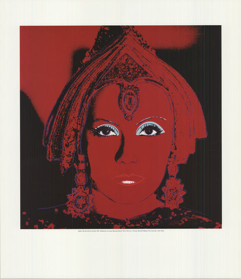 ANDY WARHOL Myths: The Star (Greta Garbo), 1990