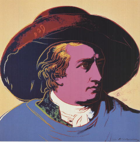 ANDY WARHOL Goethe, 1990