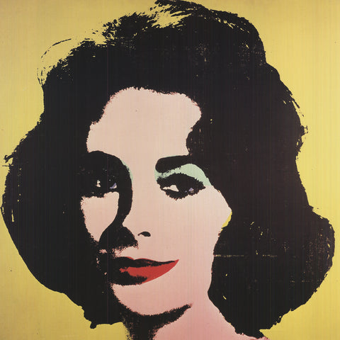 ANDY WARHOL Early Colored Liz, 1990