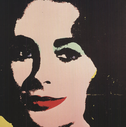 ANDY WARHOL Early Colored Liz, 1990