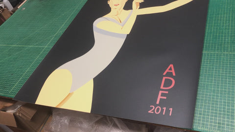 ALEX KATZ Sarah-American Dance Festival, 2011 - Signed