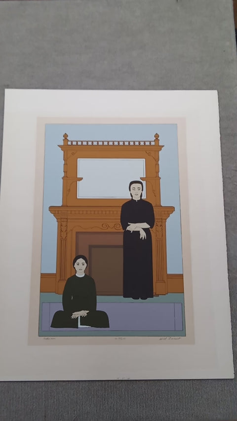 WILL BARNET Reflection, 1971 - Signed