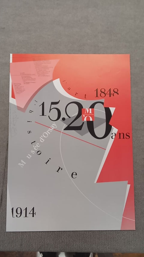 PHILIPPE APELOIG Musee d'Orsay, 1987 - Signed