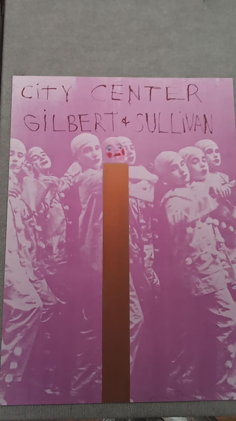 JIM DINE Gilbert And Sullivan at the City Center, 1968 - Signed