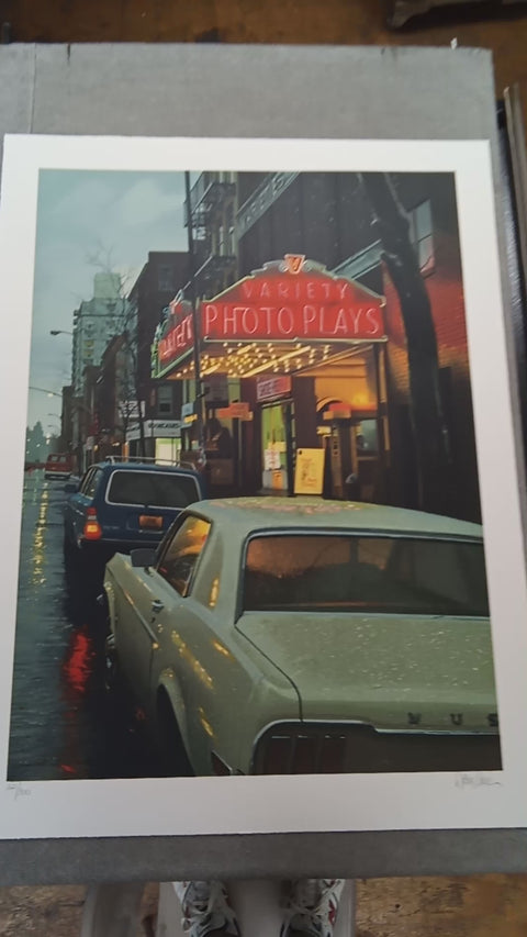 DAVIS CONE Variety Photoplays, Soho, 1983 - Signed