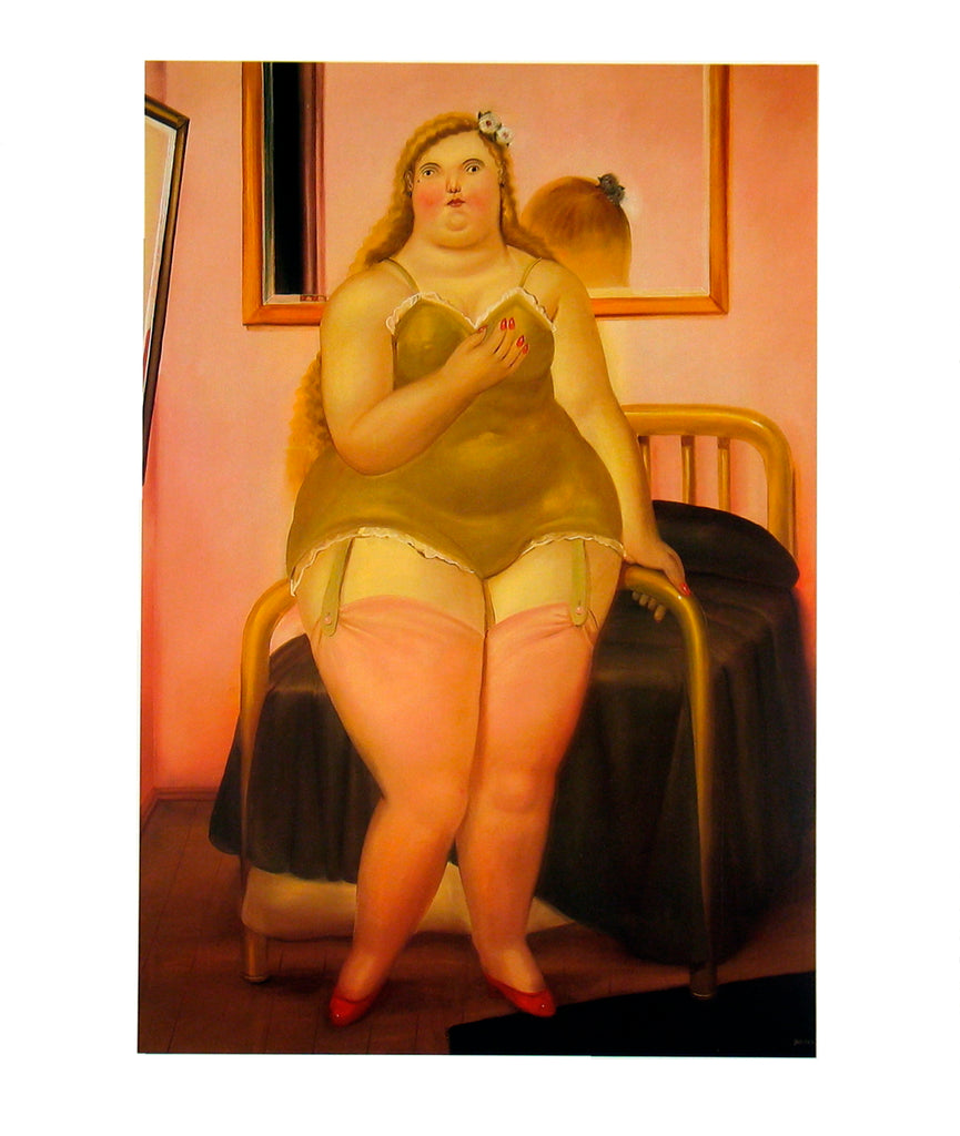 Fernando Botero, Mujer bebiendo (1999), Available for Sale