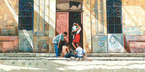 DWIGHT BAIRD Children of Havana, 2005 - Signed