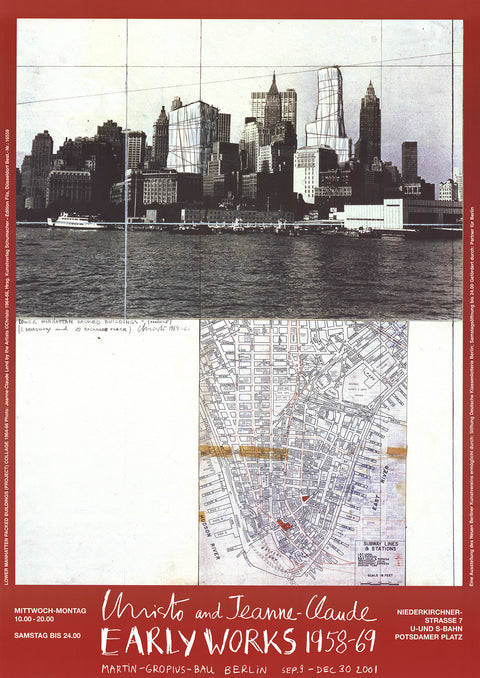 JAVACHEFF CHRISTO Lower Manhattan Packed Buildings (1964), 2001