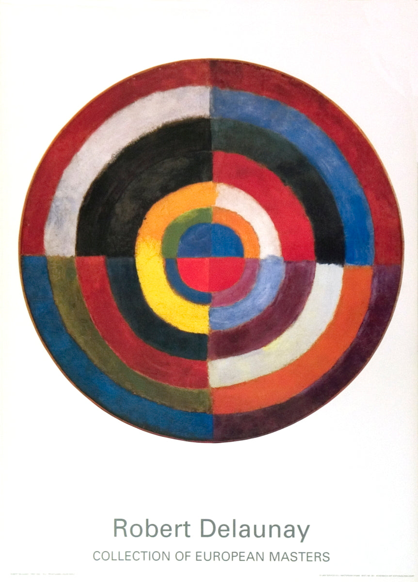 ROBERT DELAUNAY First Disc, 1995 – Art Wise Premium Posters