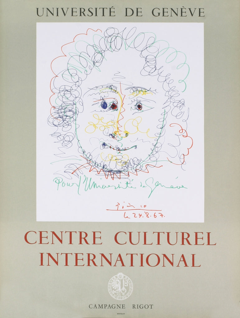 PABLO PICASSO Centre Culturel International 1967 Art Wise