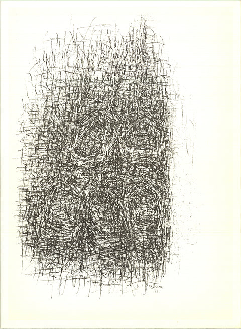 JEAN RENE BAZAINE Composition VII, 1968